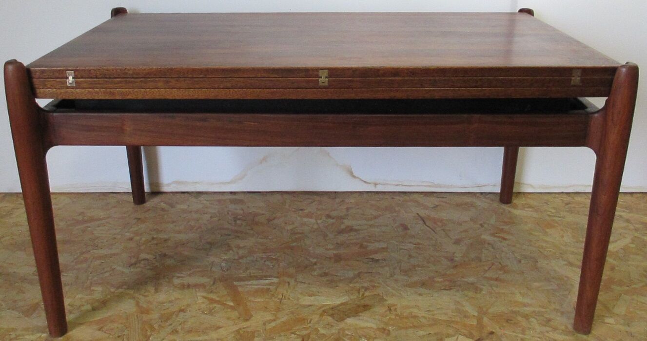 Table transformable system  rosewood