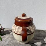 Large 1970s tiled teapot