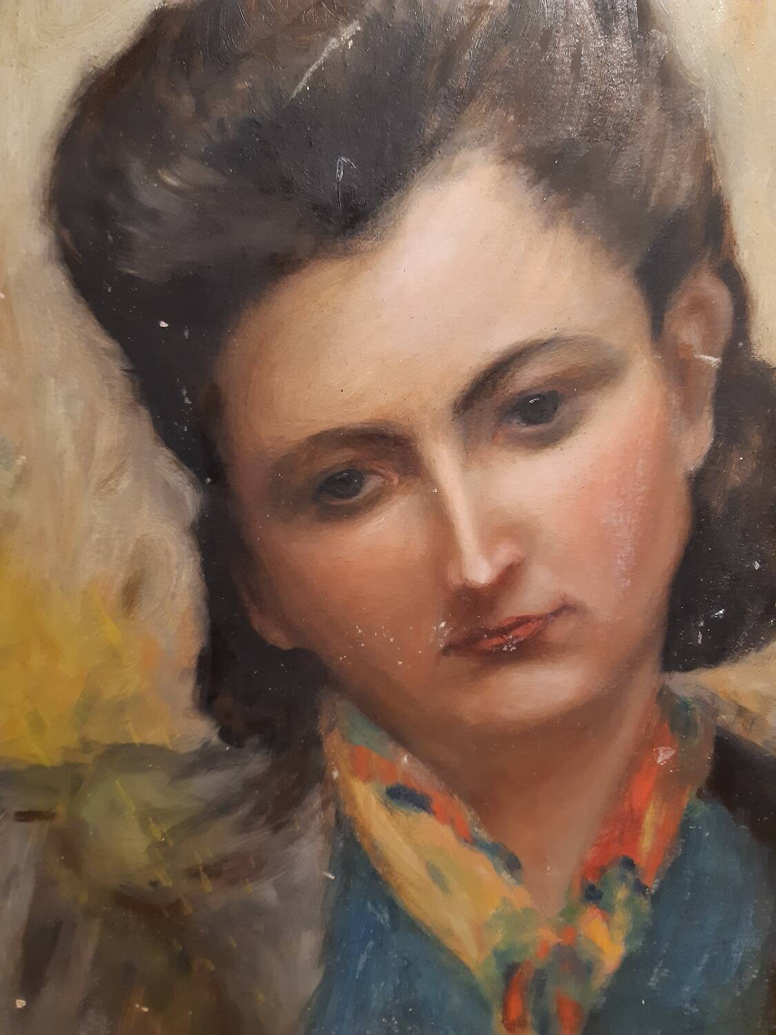 Tableau Portrait Femme