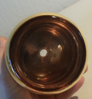 Old decanter liquor with 6 glasses of Laeken-Brussels