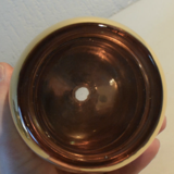 Ancienne carafe à liqueur avec 6 verres de Laeken Bruxelles