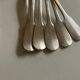 6 forks and 6 spoons in silver metal Cluny Vieux Paris circa 1900
