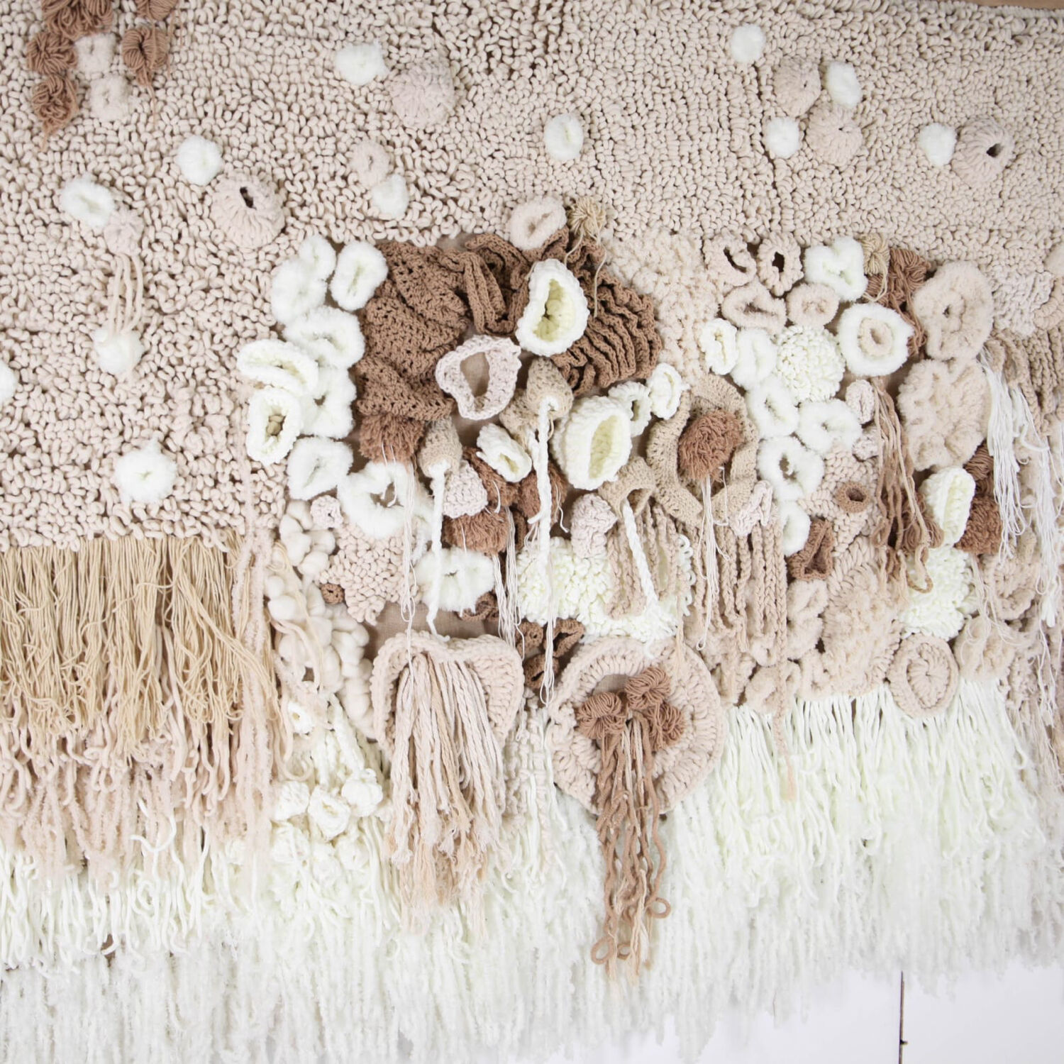 Grande tapisserie textile 