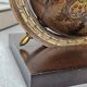 Pair of vintage world map bookends Italy
