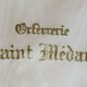 12 sugar spoons Saint Medard silver metal