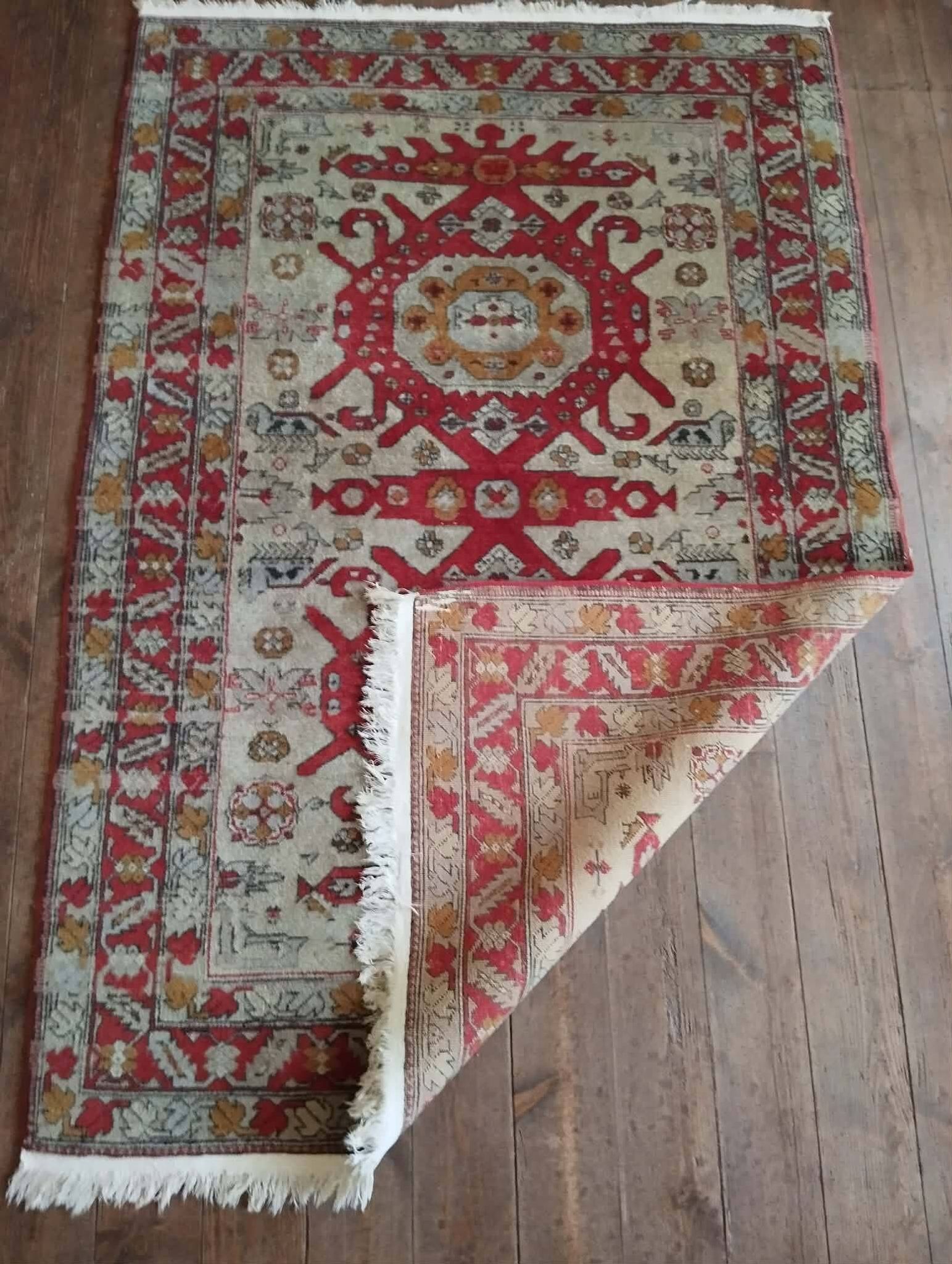 Tapis Caucasien Shirvan fait main 158x108cm