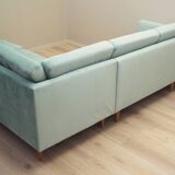 Mint corner sofa, Danish design, 1990s, production: Denmark