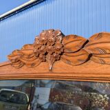 Large 187cm Art Nouveau Mirror, Nancy School, in the Majorelle style