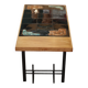 Table basse brésilienne signée Zoltan Vertes, années 50