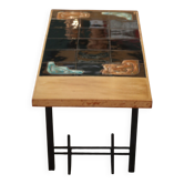 Table basse brésilienne signée Zoltan Vertes, années 50