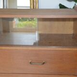 Vintage dresser with compass feet