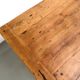 Farm table in solid cherry wood, one drawer, 1950s.