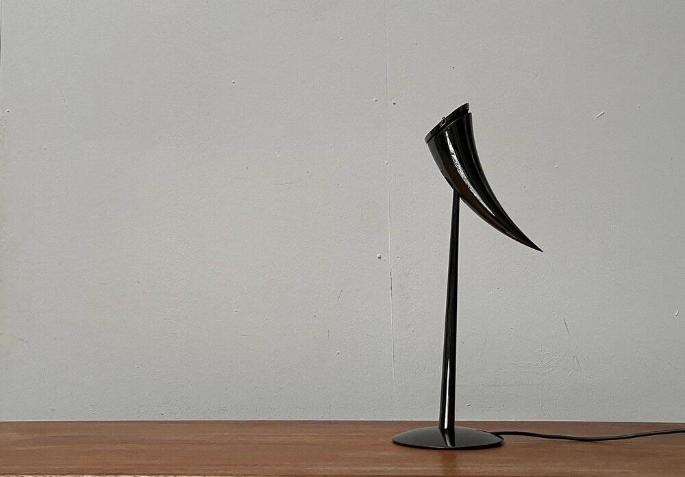 Postmodern table lamp model Ara by Philippe Starck for Flos, 1980s.