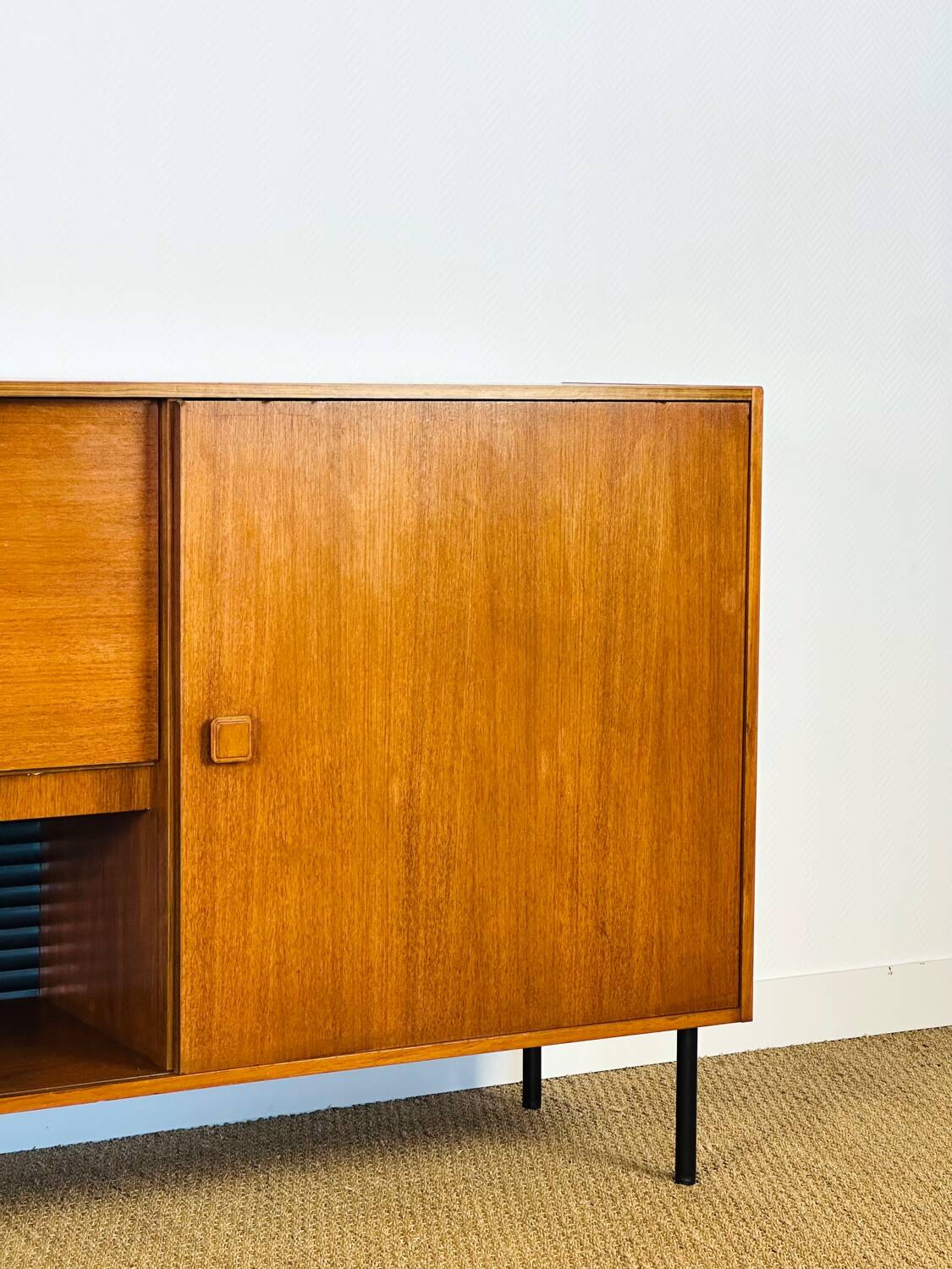 1960s high Scandinavian teak sideboard