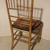 Chaise doré Napoleon III