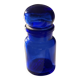 Cobalt blue apothecary bottle Belgian/Belgium/Antique blue bottles/B