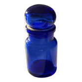 Flacon d’apothicaire bleu cobalt Belge/Belgique/Antique blue bottles/B