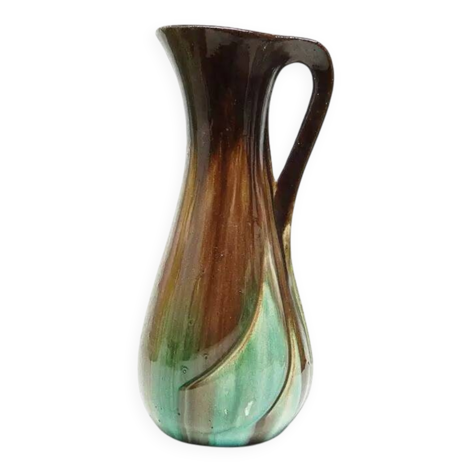 Vase, mid-century modern, ceramic, Poland, 1970s