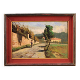 Landscape painting signed by C. Filippelli