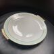 Round dish in pn france art deco ceciladon porcelain