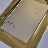 Vintage Moroccan Brass Mirror, Arch Shape, 43 x 29 cm