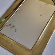Vintage Moroccan Brass Mirror, Arch Shape, 43 x 29 cm