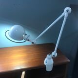 Jieldé desk lamp 2 arms 40cm white original Jean Louis Domecq vintage