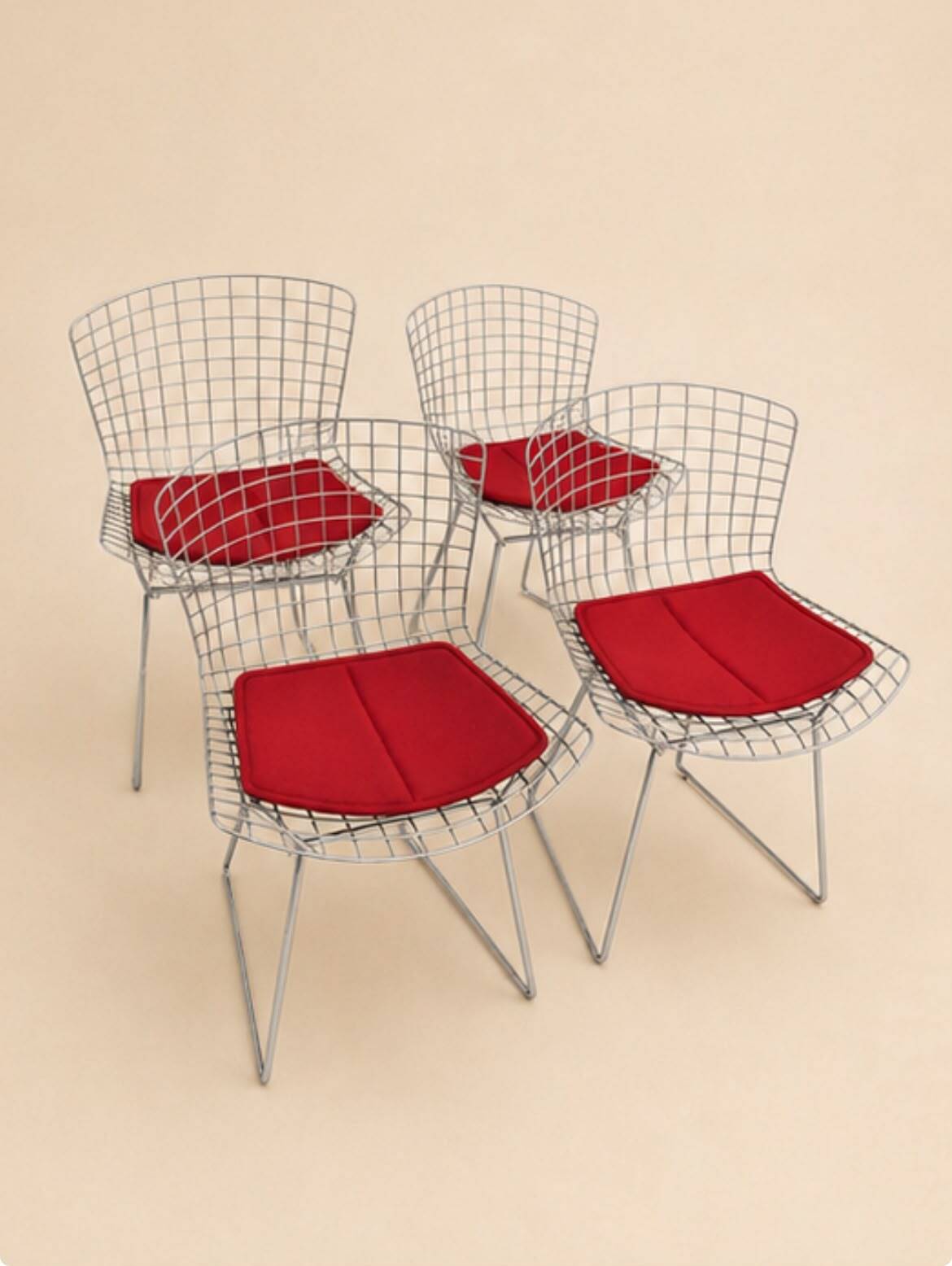 WIRE chairs by HARRY BERTOIA for KNOLL INT.