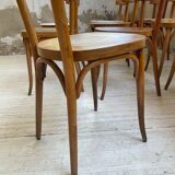Set of 11 Baumann bistro chairs