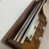 Wall mounted coat rack