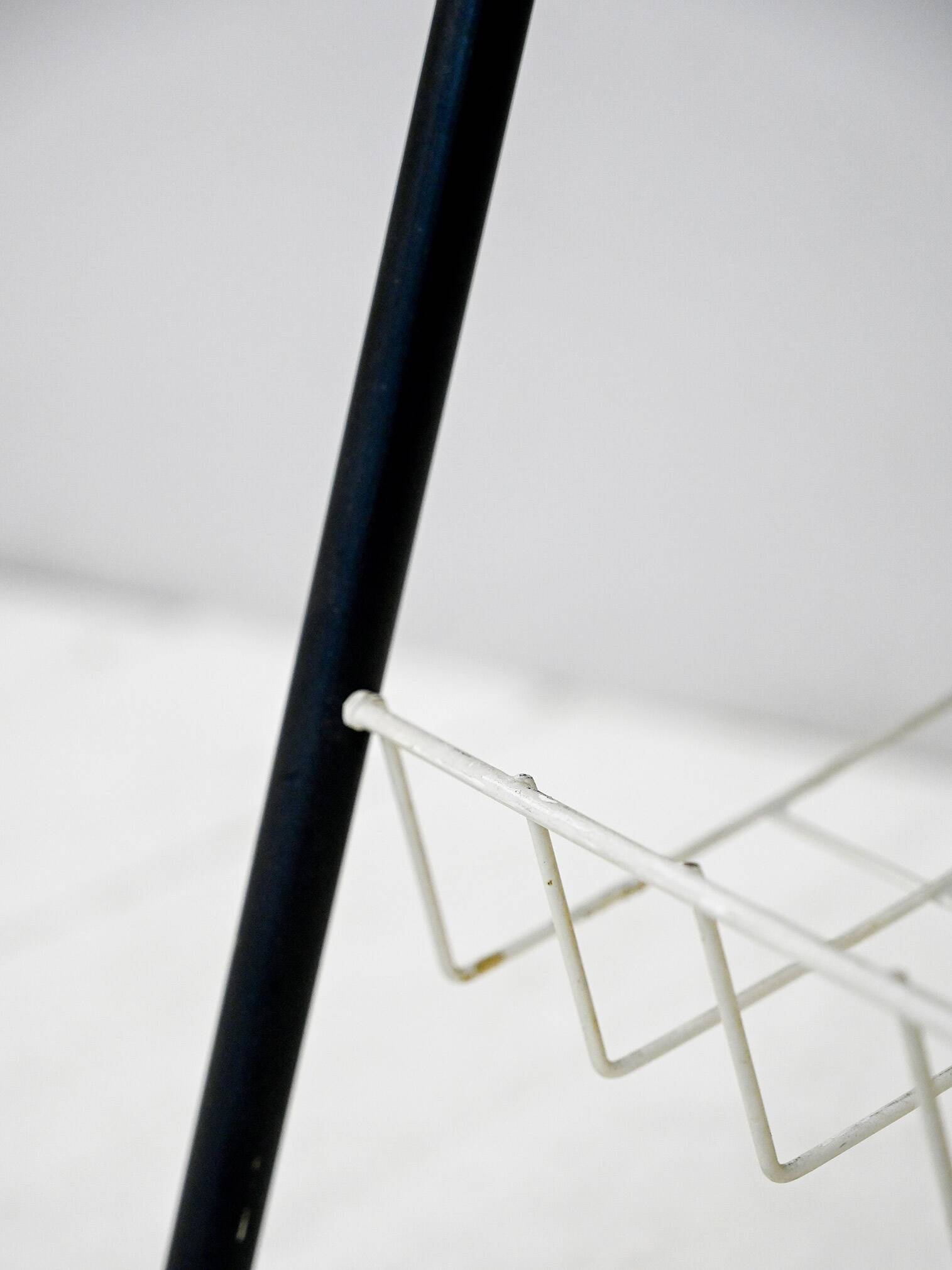 Wooden and metal coffee table