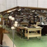 English mahogany dressing table from the early 20th century