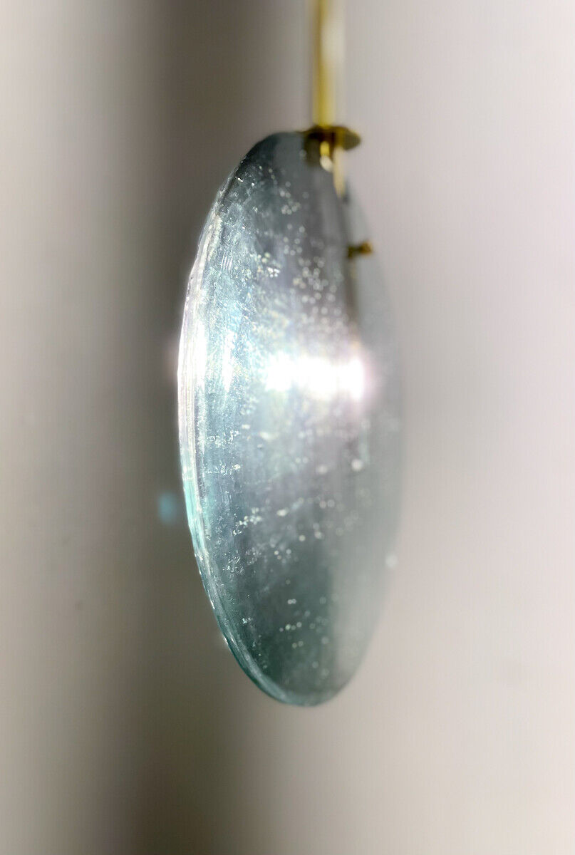 Mid-century modern Italian glass suspensions, 1960s - 2 available