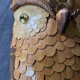 Bamboo owl basket
