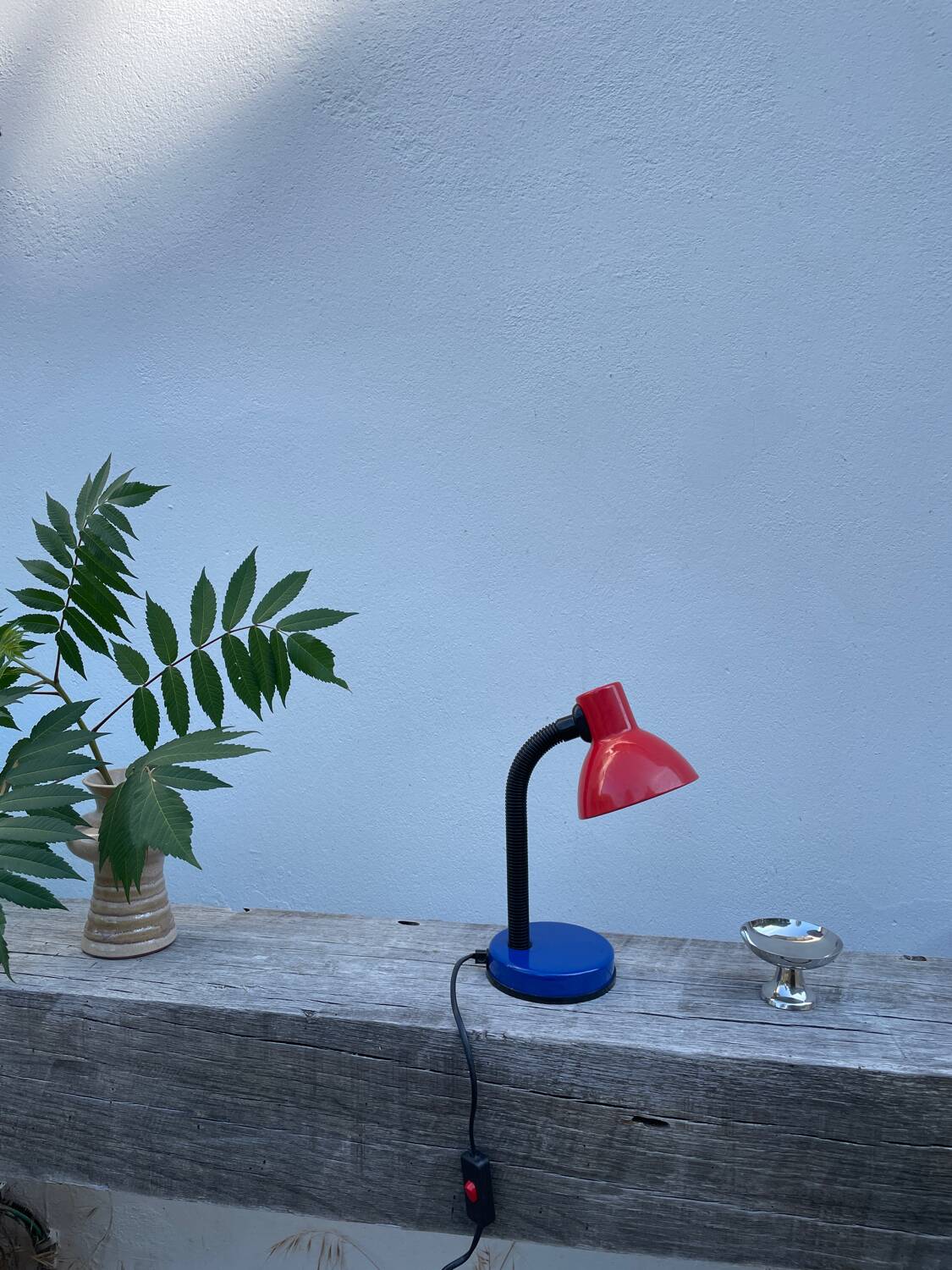 Metal desk lamp 1990