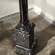 Pilier ou colonne en marbre noir