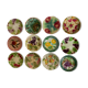 Barbotine plates