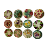 Barbotine plates