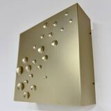 Gold ‘star rain’ wall lamp by e.j. jelles for raak in 1960s