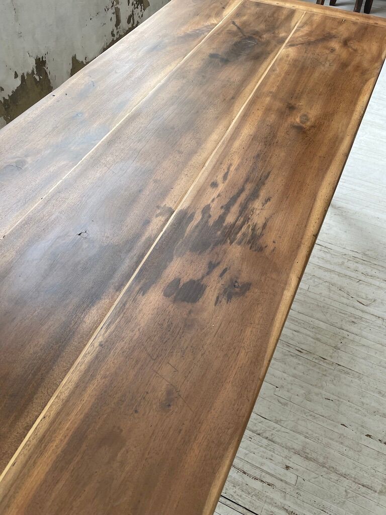 Walnut farm table 190cm