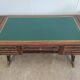 Double-sided mahogany empire desk