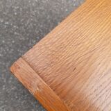 Furniture wing gilded oak 1950