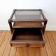 Table de chevet Roche Bobois en rotin