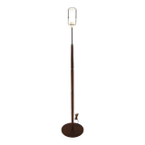 Scandinavian teak and metal floor lamp, Sweden, 1960