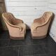 Pair of toad armchairs