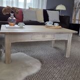 Weathered farmhouse coffee table