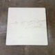 White marble square coffee table, Italy 1970s