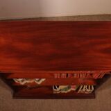 Bibliothèque Ouverte En Acajou 19° Siècle-angleterre