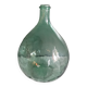 Dame jeanne ancienne verre bullé - 10 litres - hauteur 36,5 cm