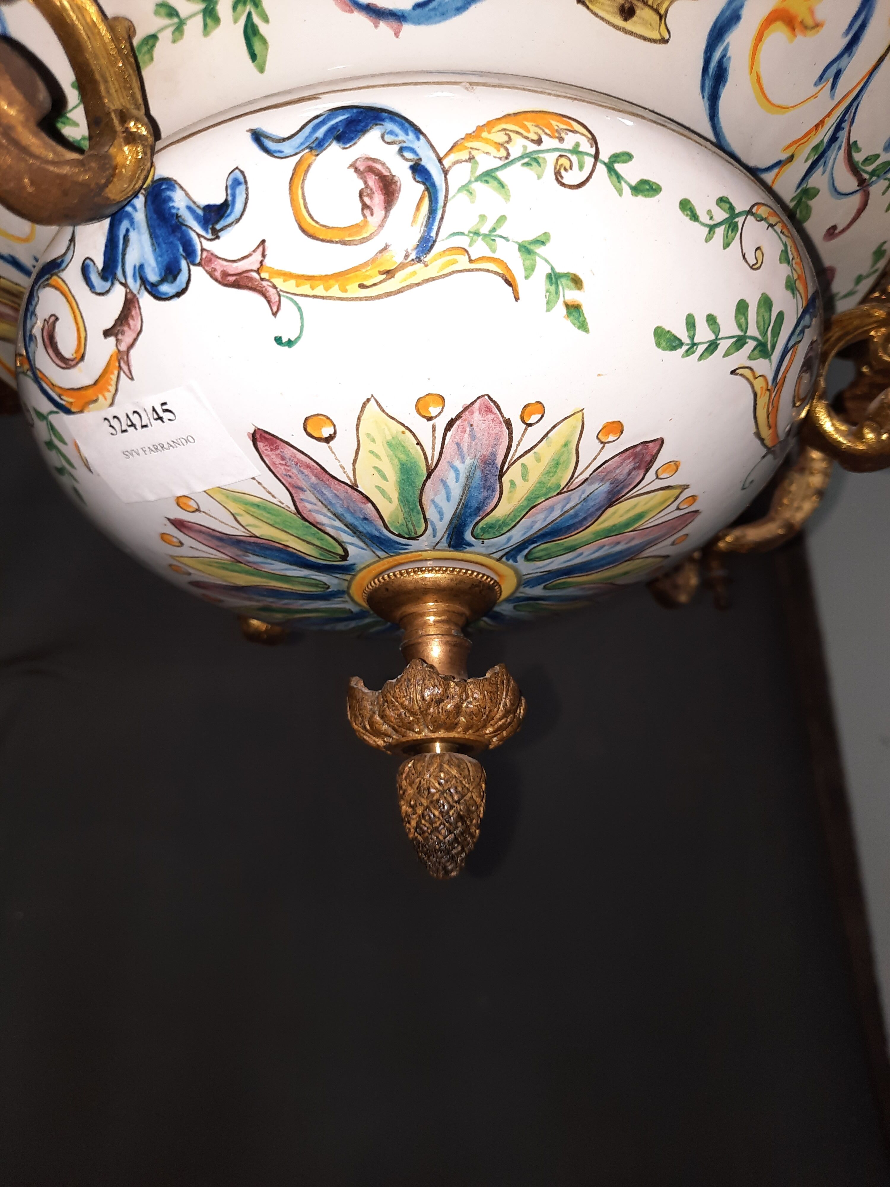 Suspension à 9 lumière